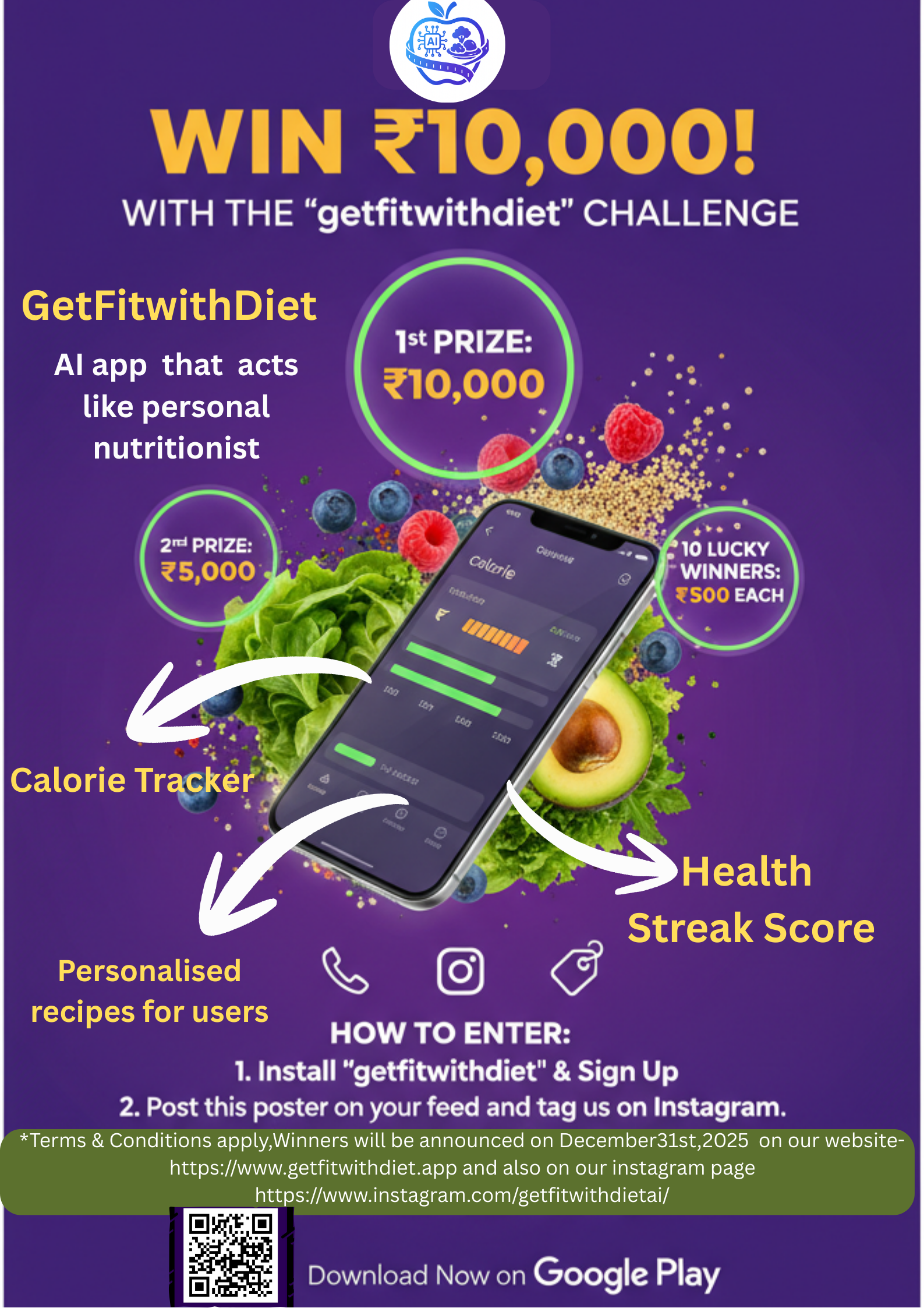 Instagram Contest Poster